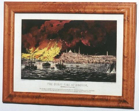 Boston Fire Framed